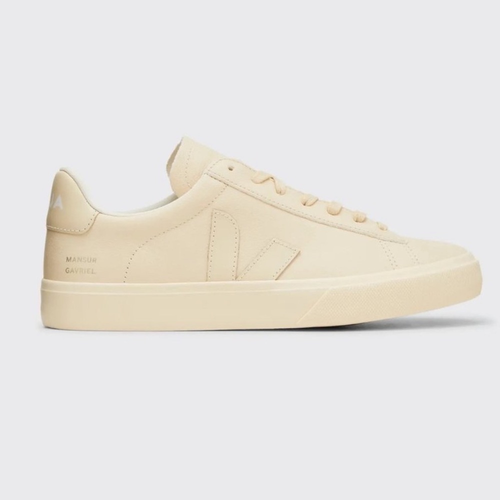Size 39 Veja Campo Leather Mansur Gavriel Crema